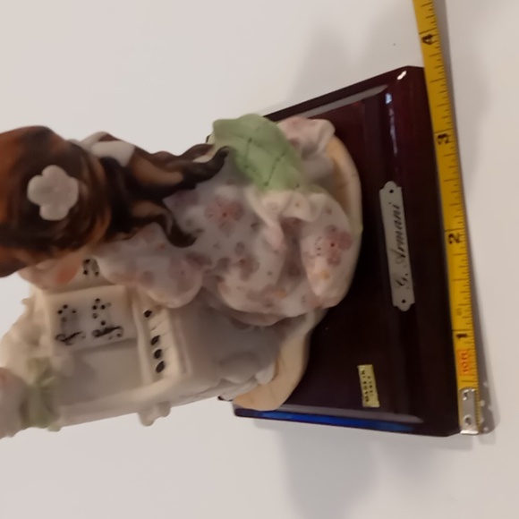 G. Armani Sculpture Girl Playing Piano - Picture 12 of 12